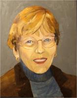 Dr. Janet Sanders 16 X 24 Oil on Canvas